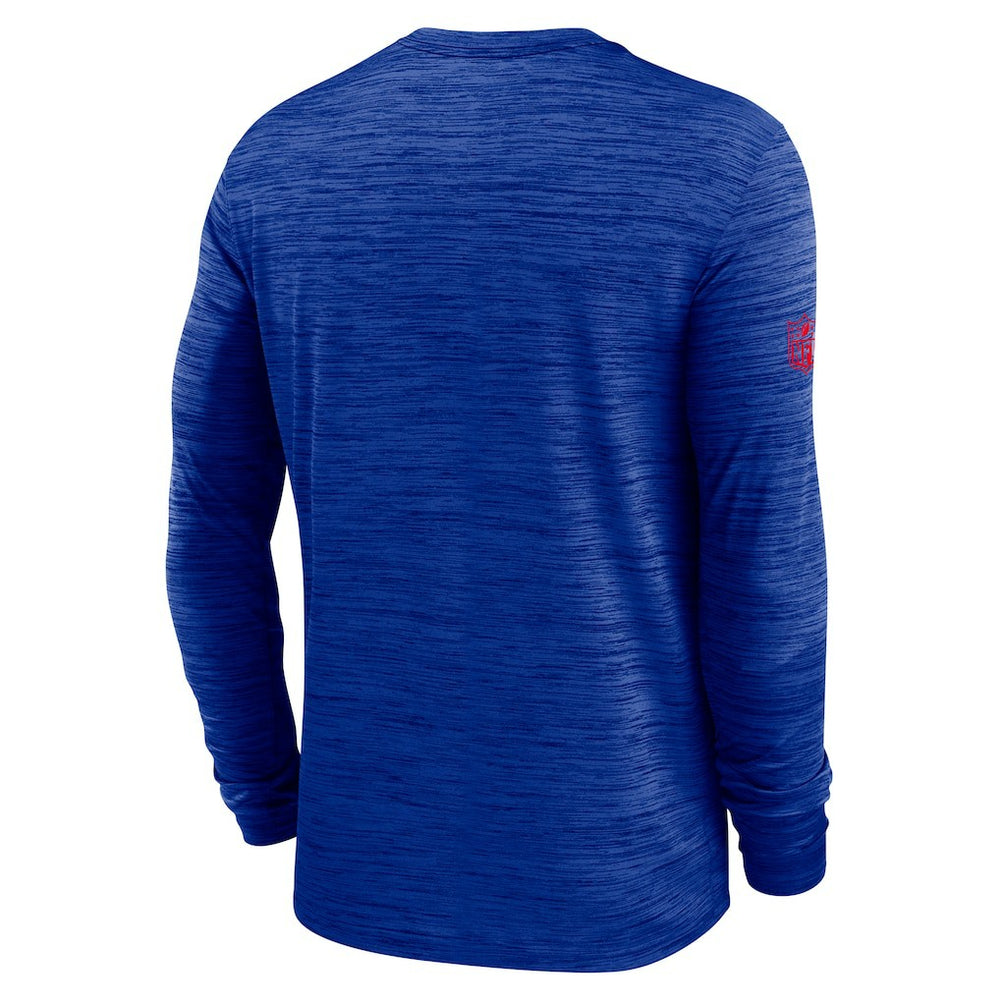 Buffalo Bills Sideline Velocity Performance Long Sleeve T-Shirt - Royal | Nike outlet
