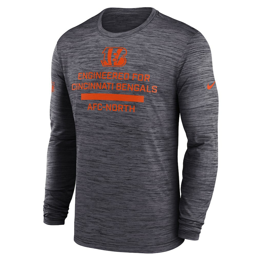 Cincinnati Bengals Sideline Velocity Performance Long Sleeve T-Shirt - Black | Nike on sale