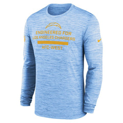Los Angeles Chargers Sideline Velocity Performance Long Sleeve T-Shirt - Powder Blue | Nike cheap