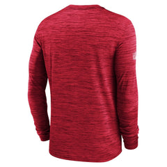 New England Patriots Sideline Velocity Performance Long Sleeve T-Shirt - Red | Nike cheap