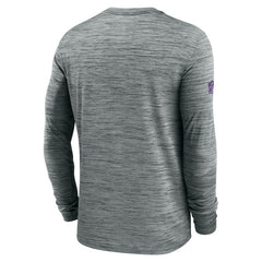 Minnesota Vikings Sideline Velocity Performance Long Sleeve T-Shirt - Gray | Nike on sale