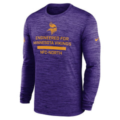 Minnesota Vikings Sideline Velocity Performance Long Sleeve T-Shirt - Purple | Nike discount