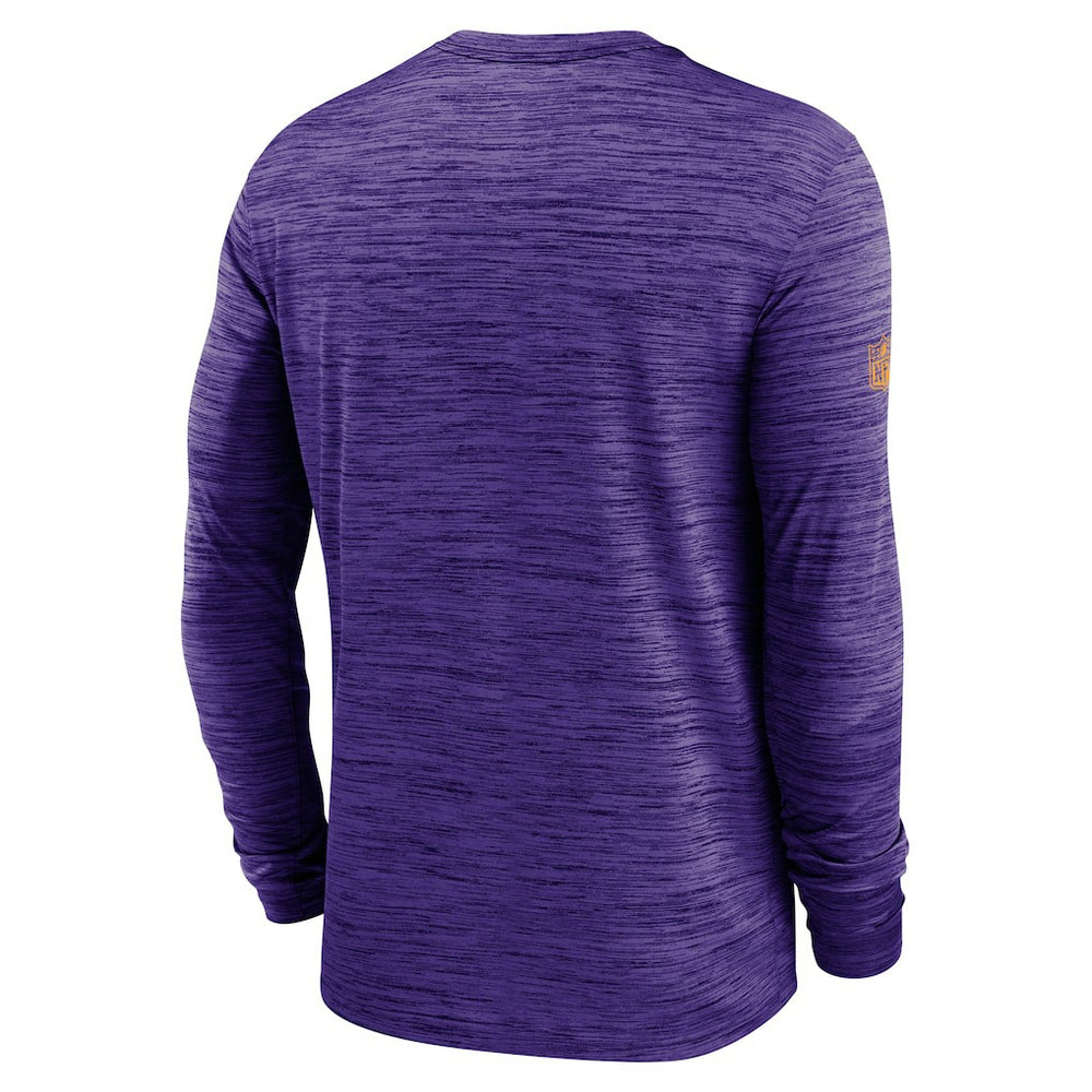 Minnesota Vikings Sideline Velocity Performance Long Sleeve T-Shirt - Purple | Nike discount
