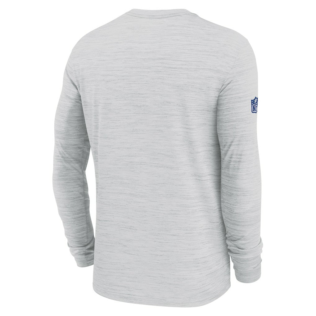 New York Giants Sideline Velocity Performance Long Sleeve T-Shirt - Ash | Nike on sale