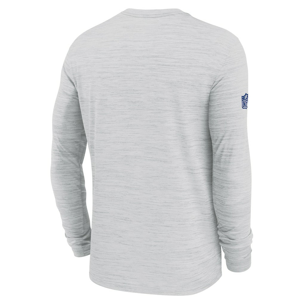 New York Giants Sideline Velocity Performance Long Sleeve T-Shirt - Ash | Nike on sale