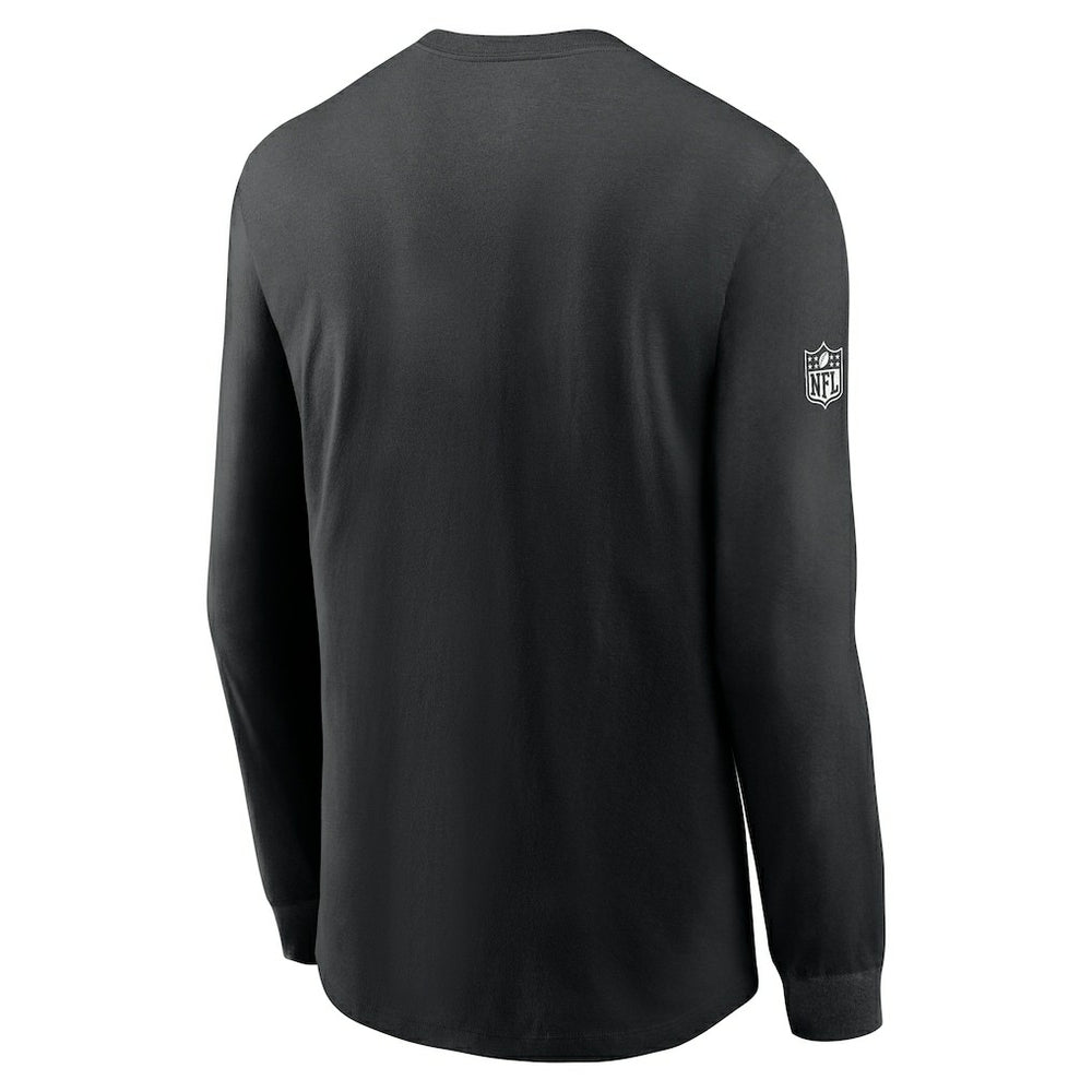 Atlanta Falcons Sideline Dri-FIT Long Sleeve T-Shirt - Black | Nike sale