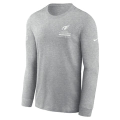 Arizona Cardinals Sideline Dri-FIT Long Sleeve T-Shirt - Heather Gray | Nike cheap