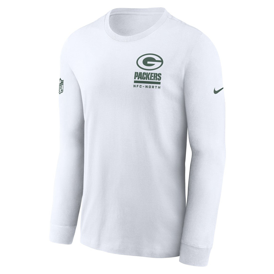 Green Bay Packers Sideline Dri-FIT Long Sleeve T-Shirt - White | Nike on sale