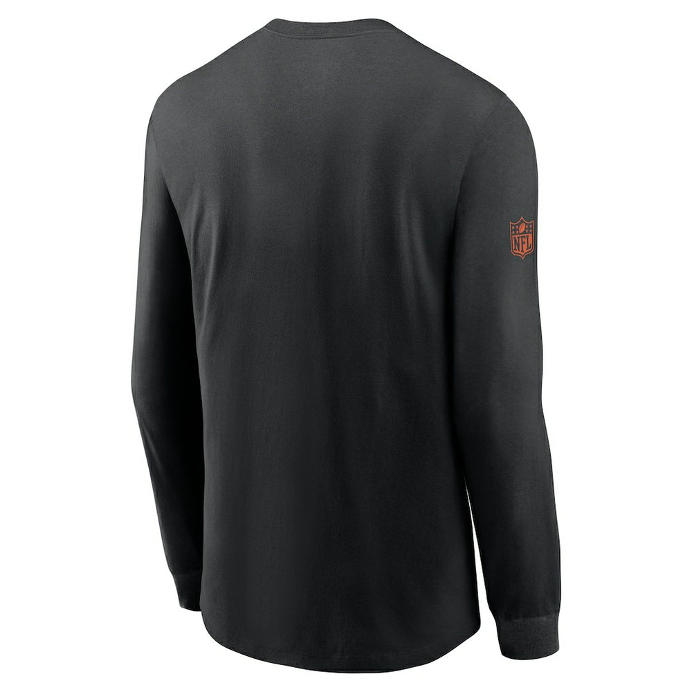 Cincinnati Bengals Sideline Dri-FIT Long Sleeve T-Shirt - Black | Nike outlet