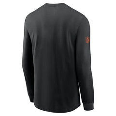Cincinnati Bengals Sideline Dri-FIT Long Sleeve T-Shirt - Black | Nike outlet