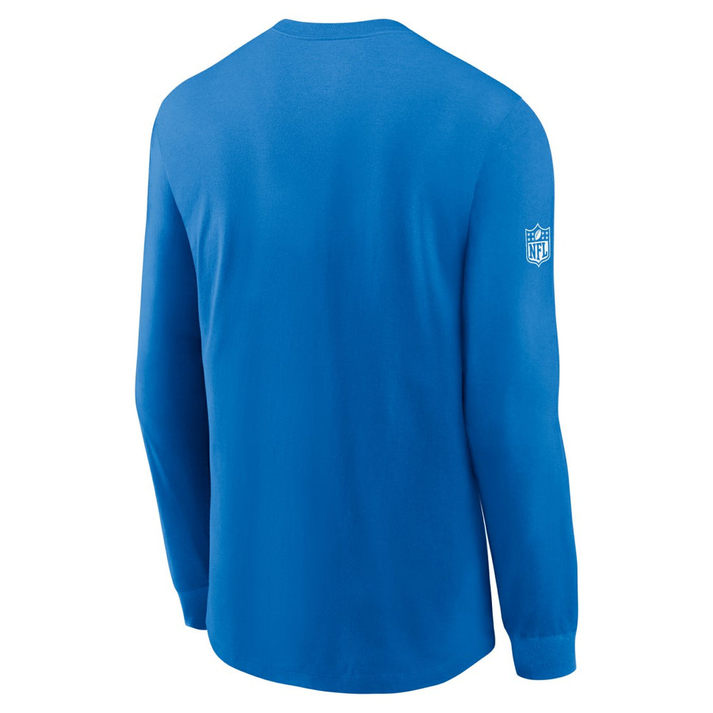 Detroit Lions Sideline Dri-FIT Long Sleeve T-Shirt - Blue | Nike for sale