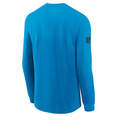 Carolina Panthers Sideline Dri-FIT Long Sleeve T-Shirt - Blue | Nike cheap