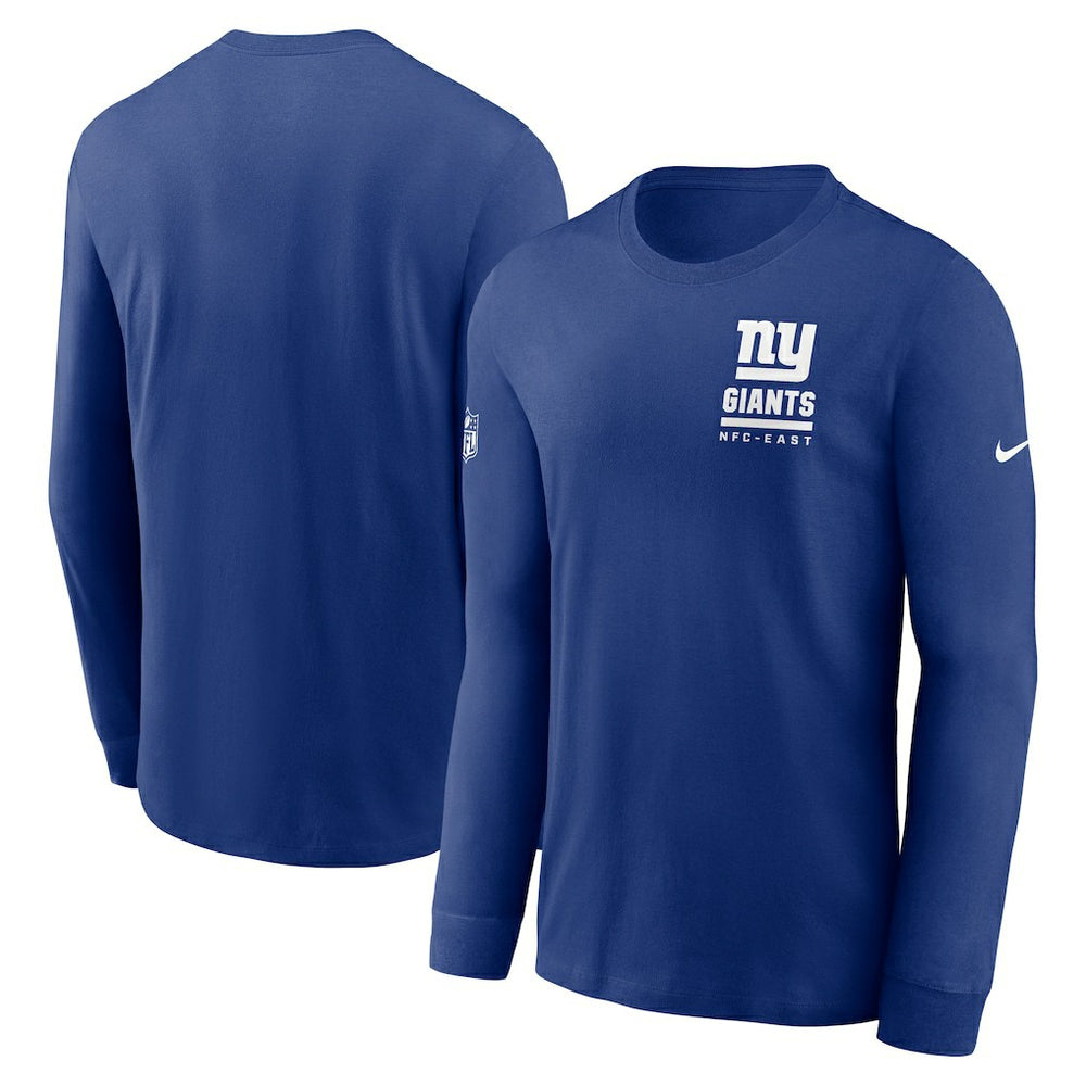 New York Giants Sideline Dri-FIT Long Sleeve T-Shirt - Royal | Nike on sale
