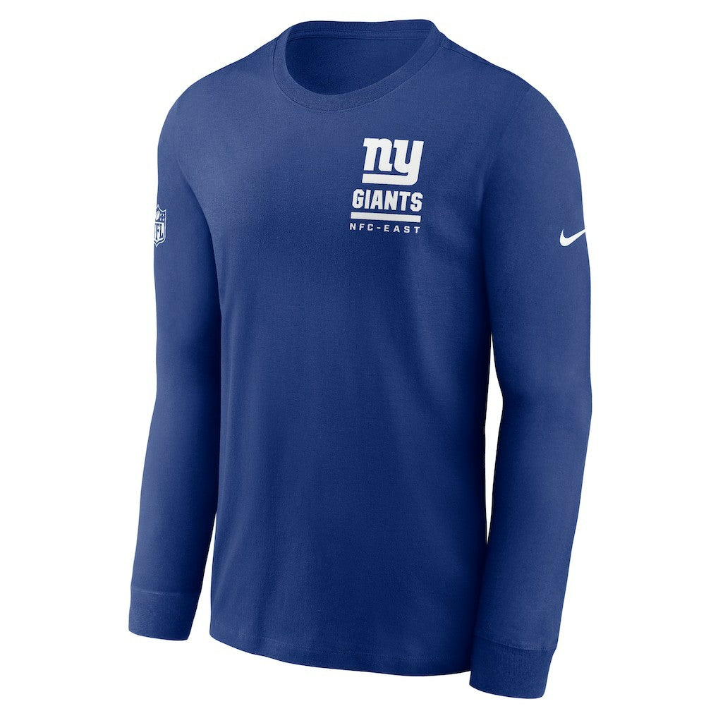 New York Giants Sideline Dri-FIT Long Sleeve T-Shirt - Royal | Nike on sale