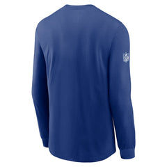 New York Giants Sideline Dri-FIT Long Sleeve T-Shirt - Royal | Nike on sale