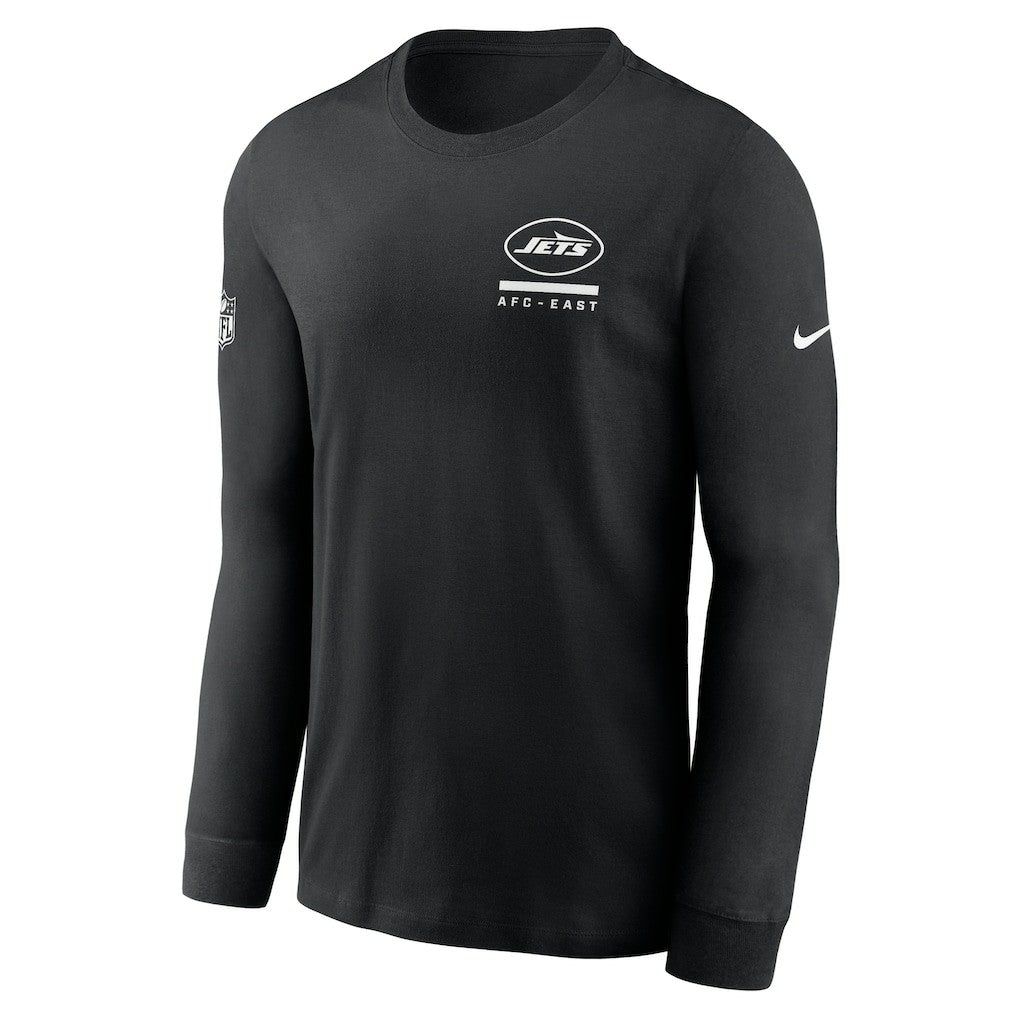 New York Jets Sideline Dri-FIT Long Sleeve T-Shirt - Black | Nike outlet