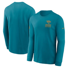 Jacksonville Jaguars Sideline Dri-FIT Long Sleeve T-Shirt - Teal | Nike sale