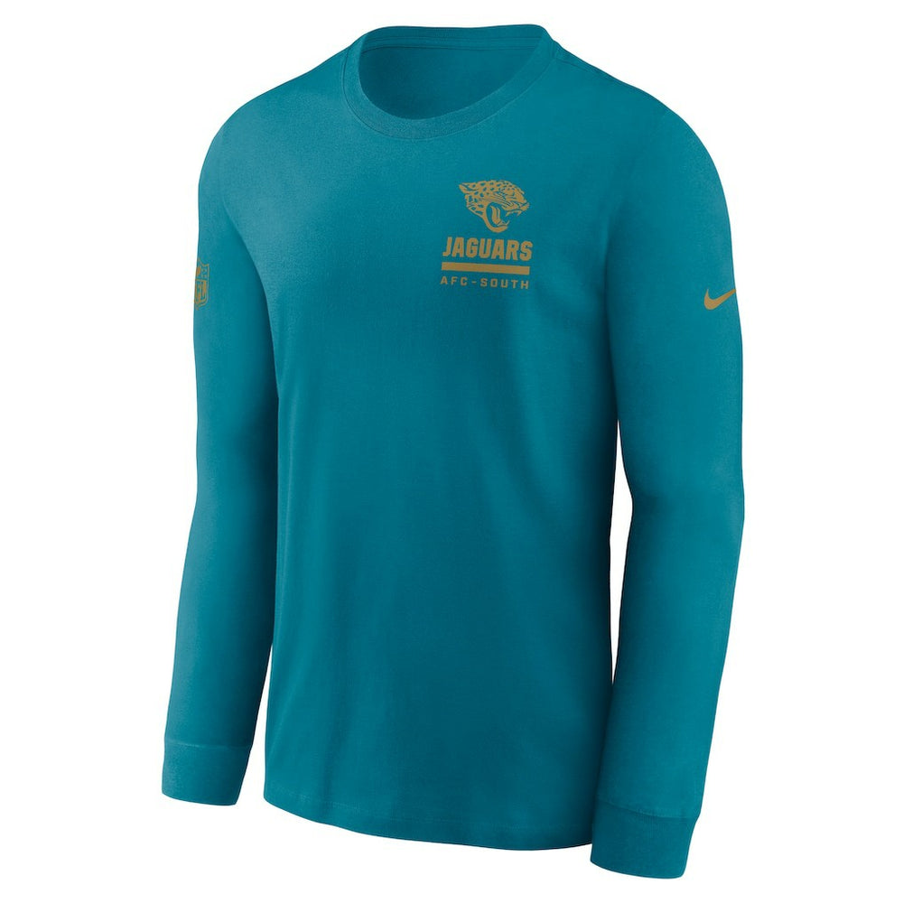 Jacksonville Jaguars Sideline Dri-FIT Long Sleeve T-Shirt - Teal | Nike sale