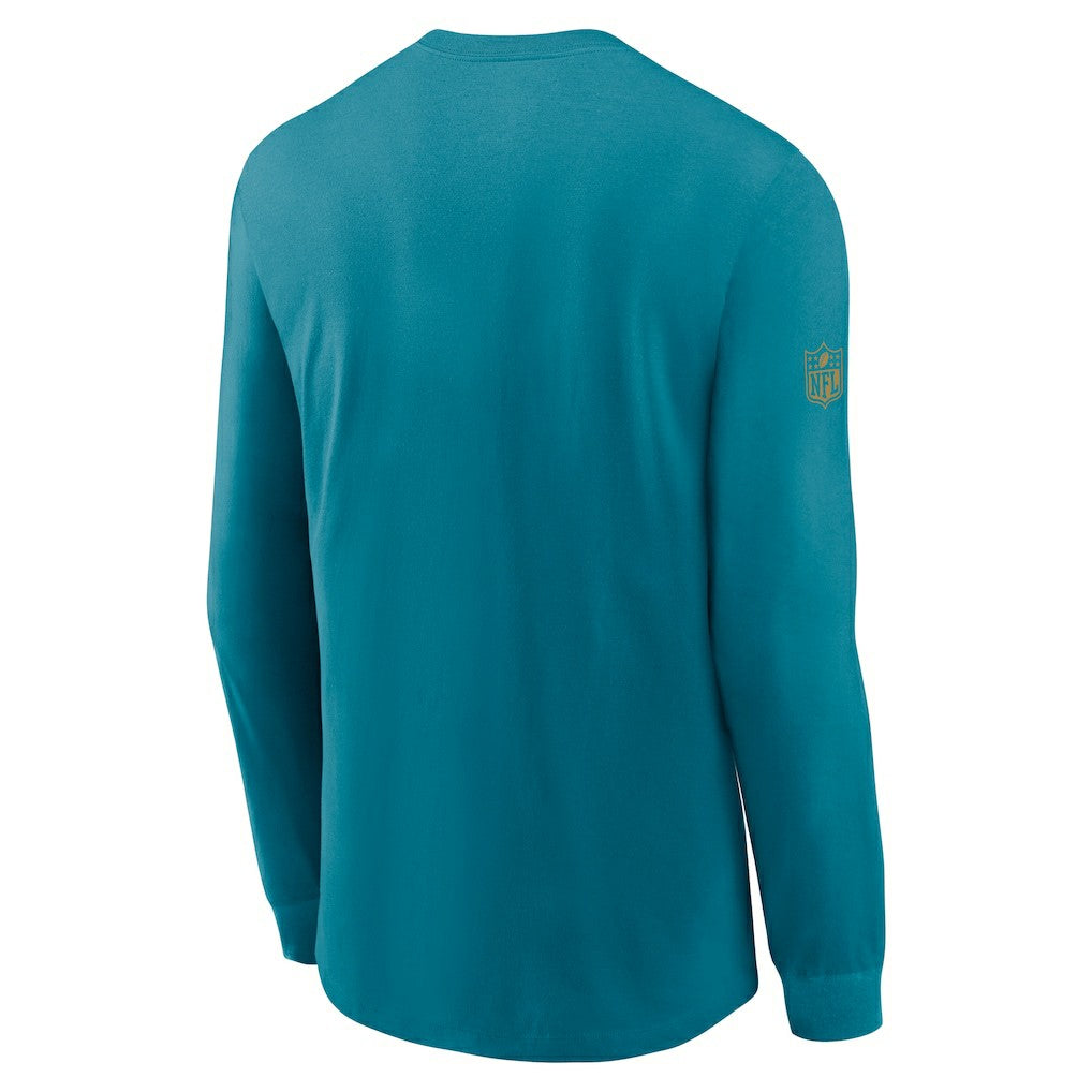 Jacksonville Jaguars Sideline Dri-FIT Long Sleeve T-Shirt - Teal | Nike sale