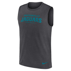 Jacksonville Jaguars Primetime Legend Dri-FIT Muscle Tank Top - Charcoal | Nike for sale