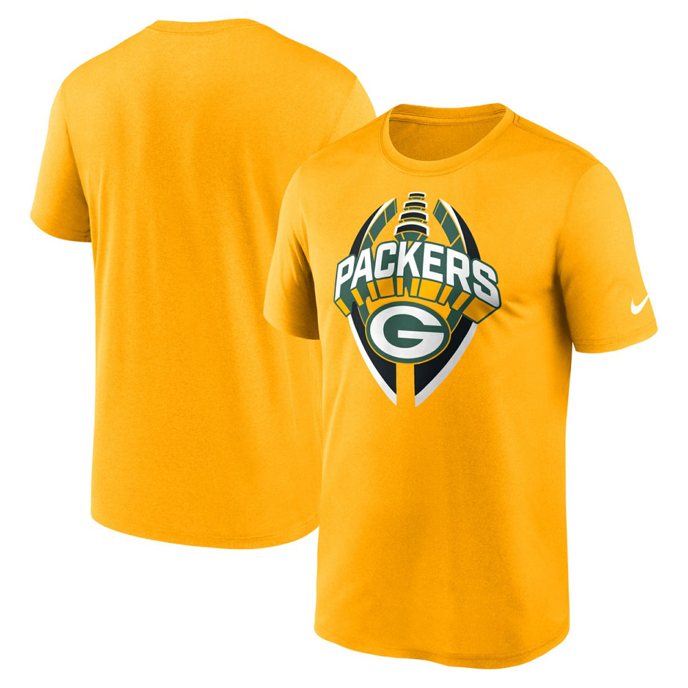 Green Bay Packers Legend Icon Performance T-Shirt - Gold | Nike sale
