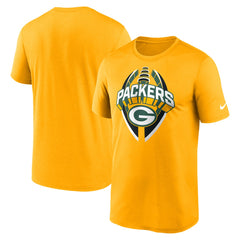 Green Bay Packers Legend Icon Performance T-Shirt - Gold | Nike sale