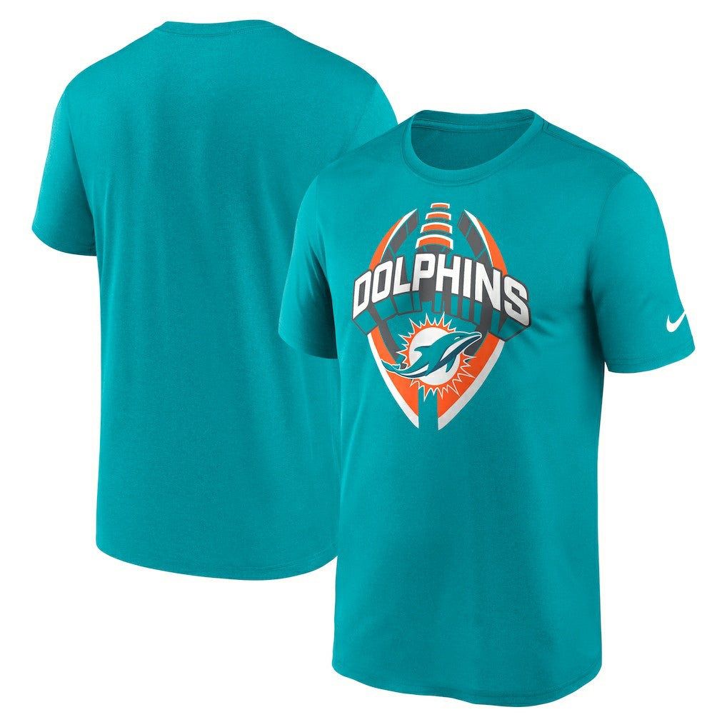 Miami Dolphins Legend Icon Performance T-Shirt - Aqua | Nike for sale