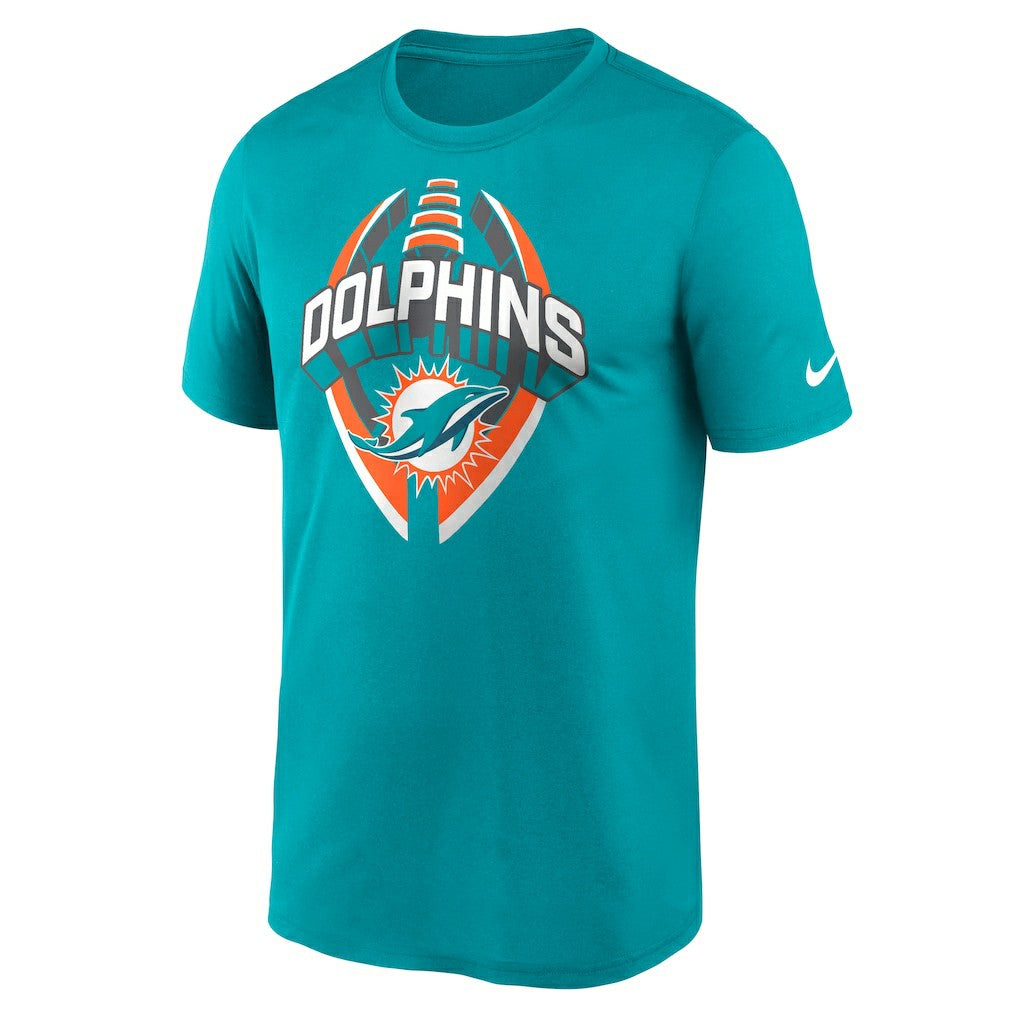 Miami Dolphins Legend Icon Performance T-Shirt - Aqua | Nike for sale