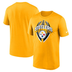Pittsburgh Steelers Legend Icon Performance T-Shirt - Gold | Nike outlet