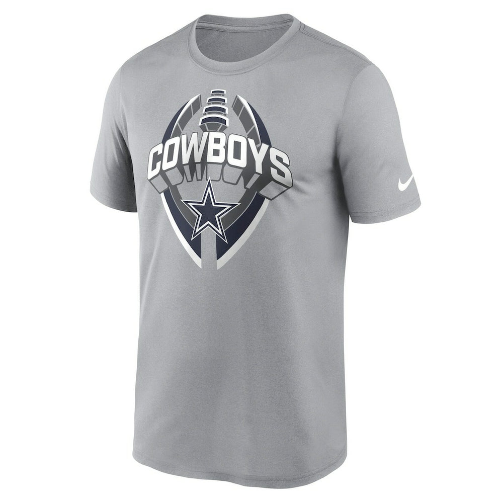 Dallas Cowboys Legend Icon Performance T-Shirt - Silver | Nike on sale