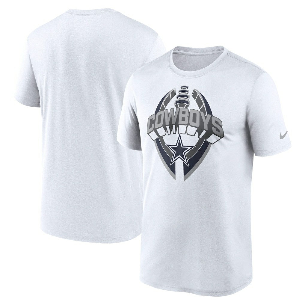 Dallas Cowboys Legend Icon Performance T-Shirt - White | Nike for sale