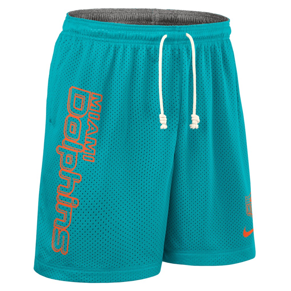 Miami Dolphins Sideline Reversible Dri-FIT Shorts - Aqua | Nike discount