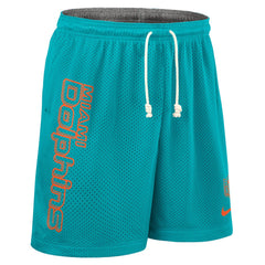 Miami Dolphins Sideline Reversible Dri-FIT Shorts - Aqua | Nike discount