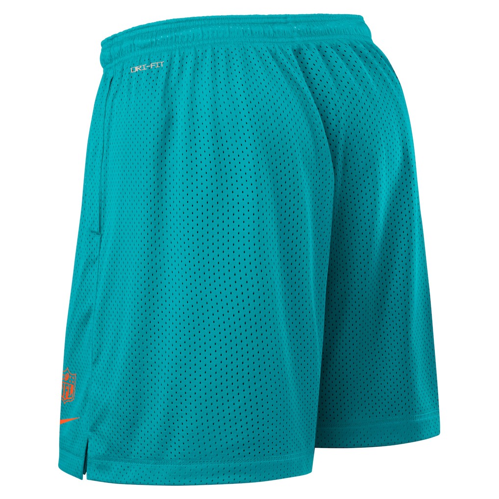 Miami Dolphins Sideline Reversible Dri-FIT Shorts - Aqua | Nike discount