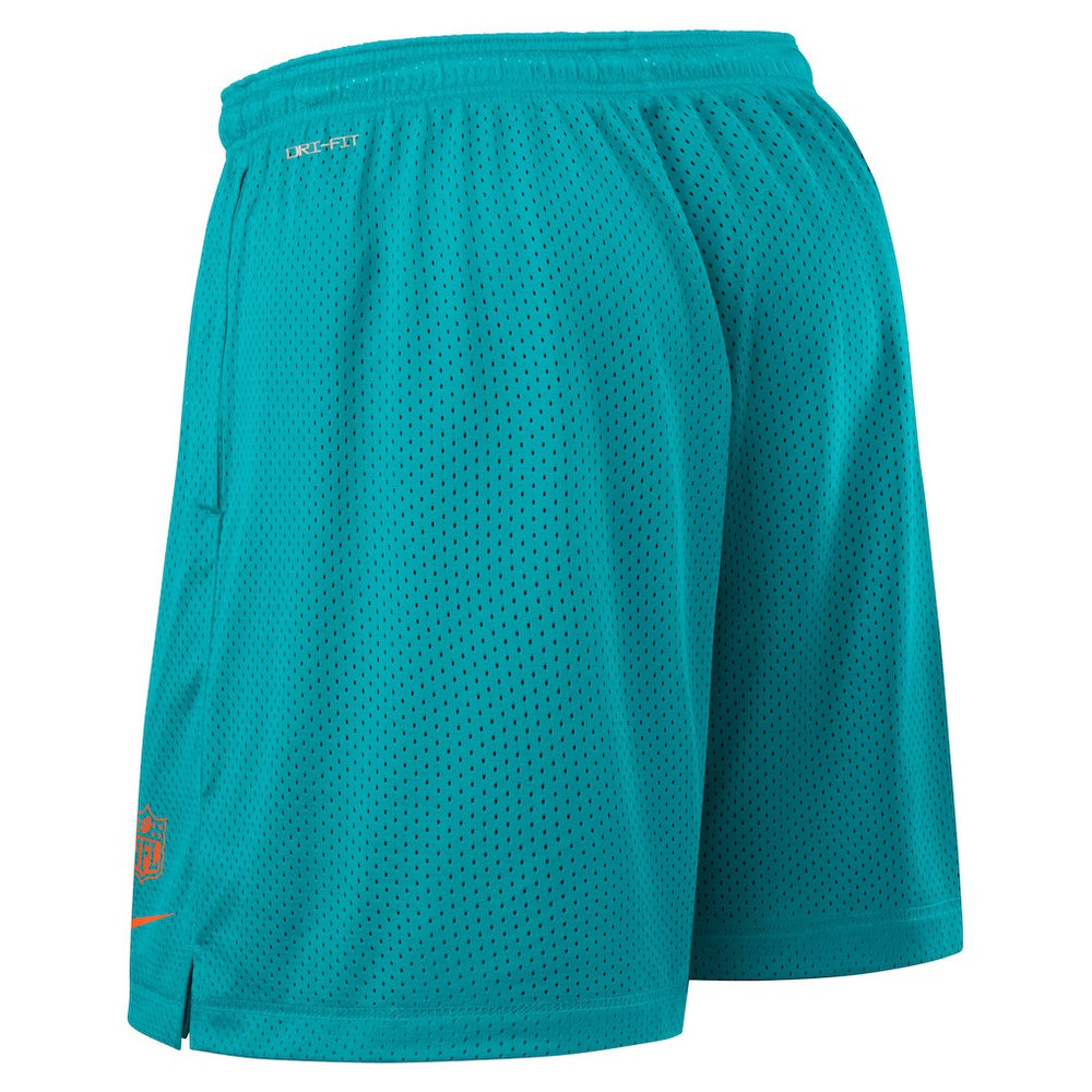 Miami Dolphins Sideline Reversible Dri-FIT Shorts - Aqua | Nike discount
