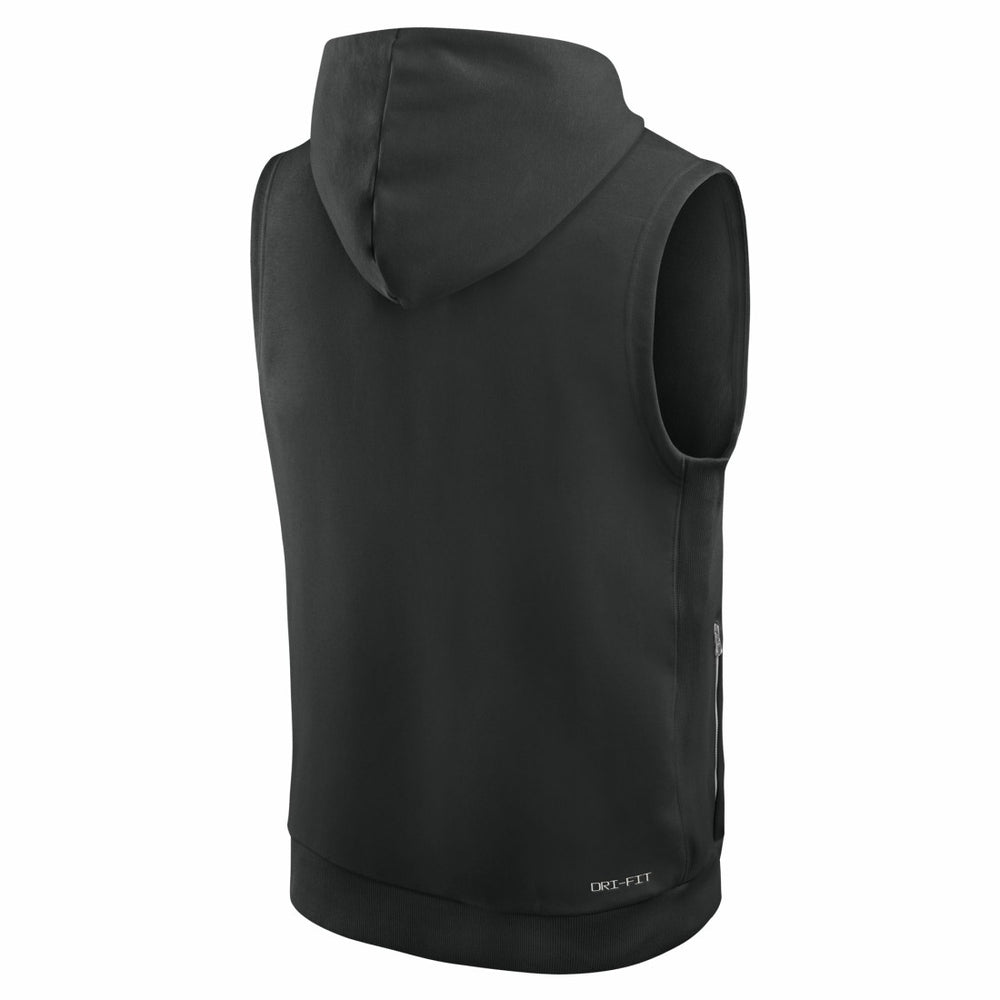 New York Jets Sideline Standard Issue Dri-FIT Sleeveless Hoodie - Black | Nike online