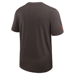 Cleveland Browns Sideline UV Dri-Fit Coach Shirt - Brown | Nike cheap