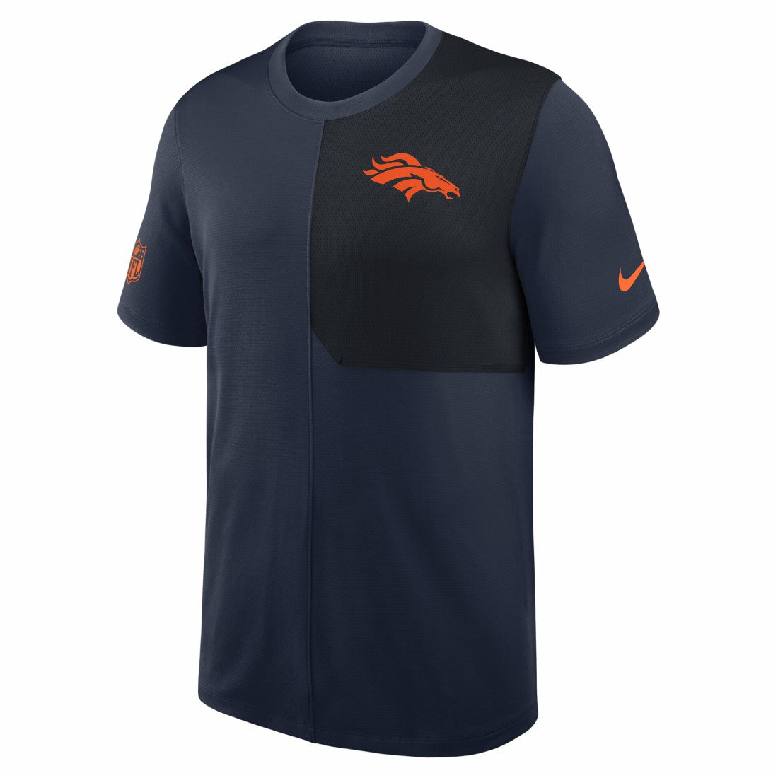Denver Broncos Sideline UV Dri-Fit Coach Shirt - Navy | Nike cheap