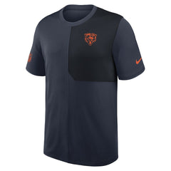Chicago Bears Sideline UV Dri-Fit Coach Shirt - Navy | Nike on sale