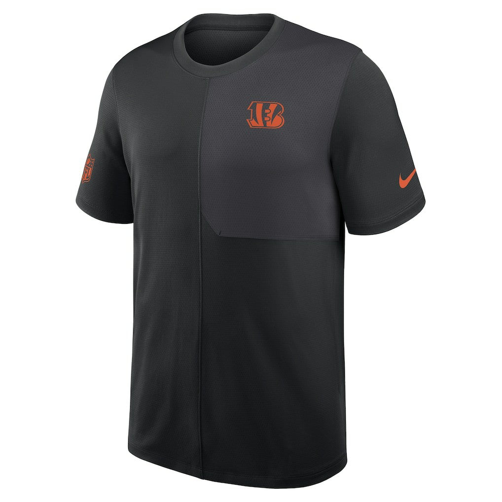 Cincinnati Bengals Sideline UV Dri-Fit Coach Shirt - Black | Nike online