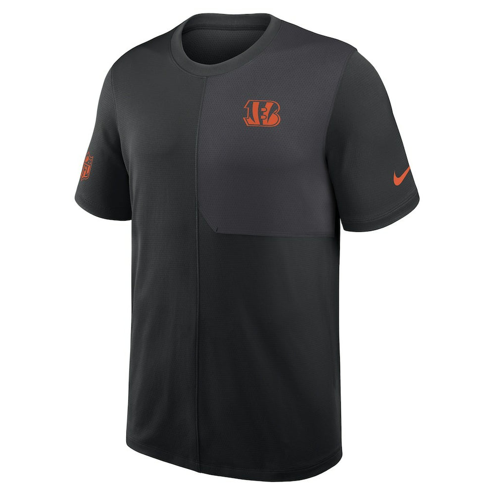 Cincinnati Bengals Sideline UV Dri-Fit Coach Shirt - Black | Nike online