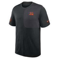 Cincinnati Bengals Sideline UV Dri-Fit Coach Shirt - Black | Nike online