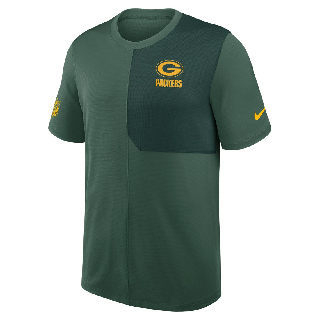 Green Bay Packers Sideline UV Dri-Fit Coach Shirt - Green | Nike cheap