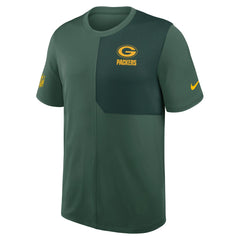 Green Bay Packers Sideline UV Dri-Fit Coach Shirt - Green | Nike cheap
