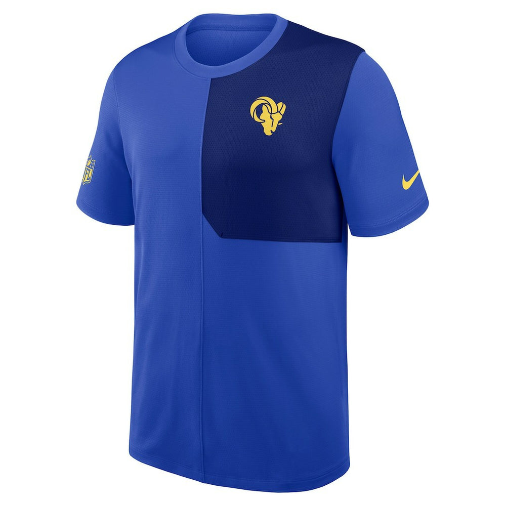 Los Angeles Rams Sideline UV Dri-Fit Coach Shirt - Royal | Nike for sale