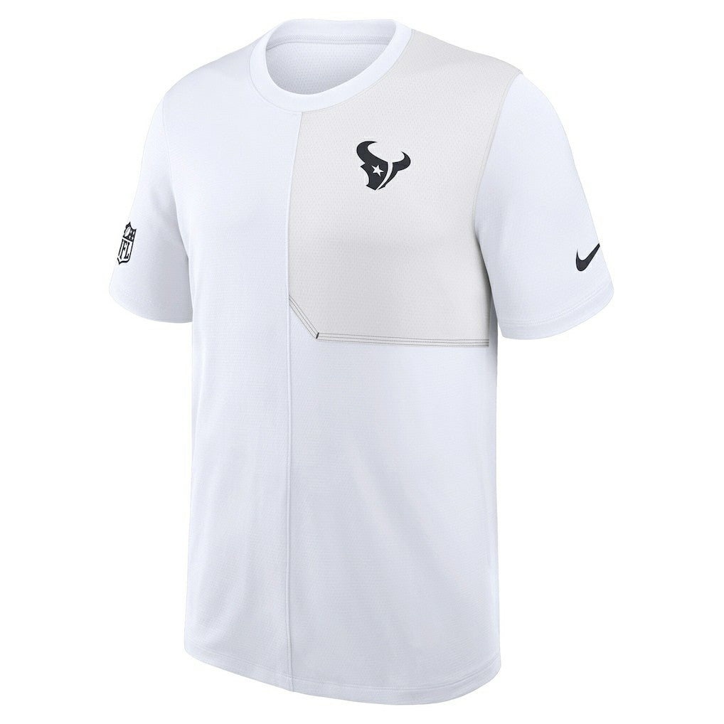 Houston Texans Sideline UV Dri-Fit Coach Shirt - White | Nike outlet