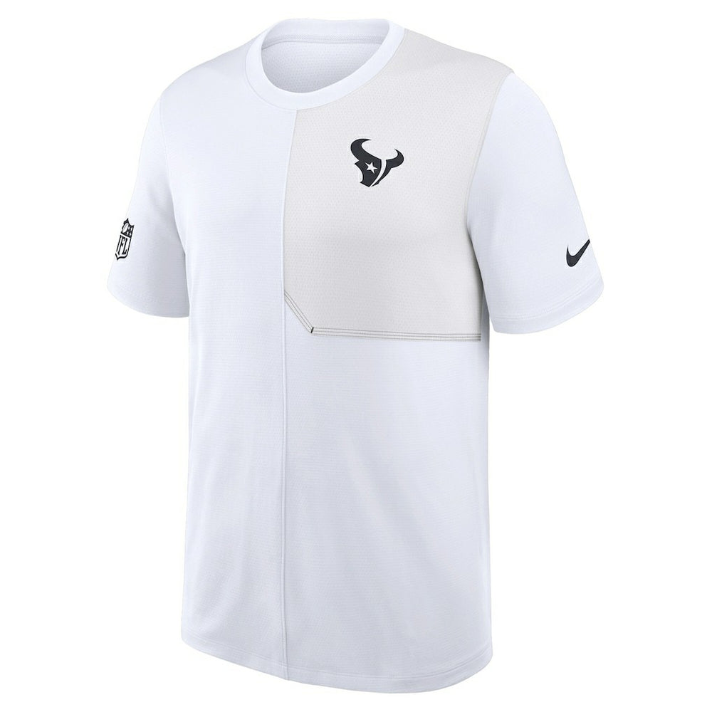 Houston Texans Sideline UV Dri-Fit Coach Shirt - White | Nike outlet