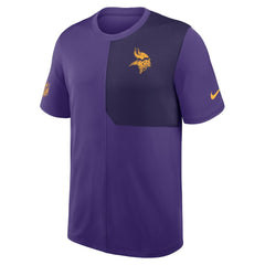 Minnesota Vikings Sideline UV Dri-Fit Coach Shirt - Purple | Nike cheap
