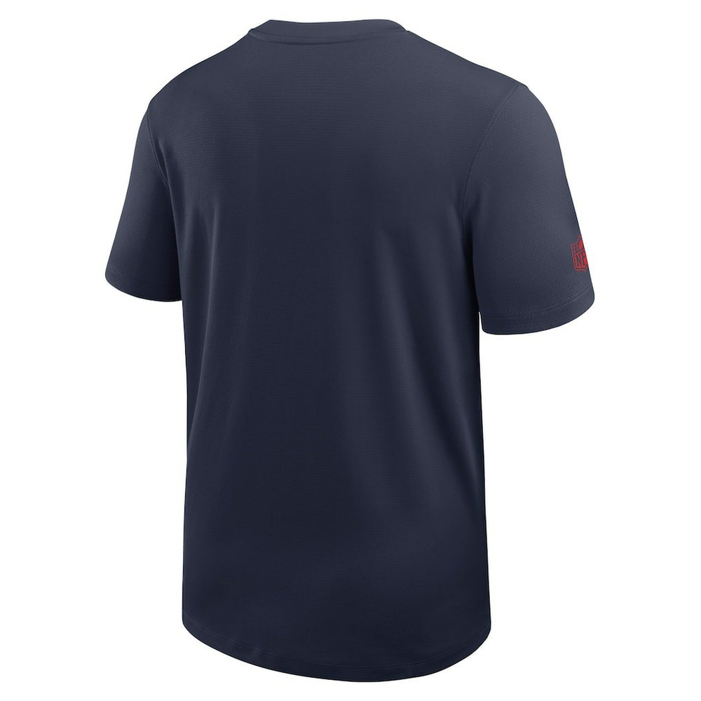 New England Patriots Sideline UV Dri-Fit Coach Shirt - Navy | Nike outlet