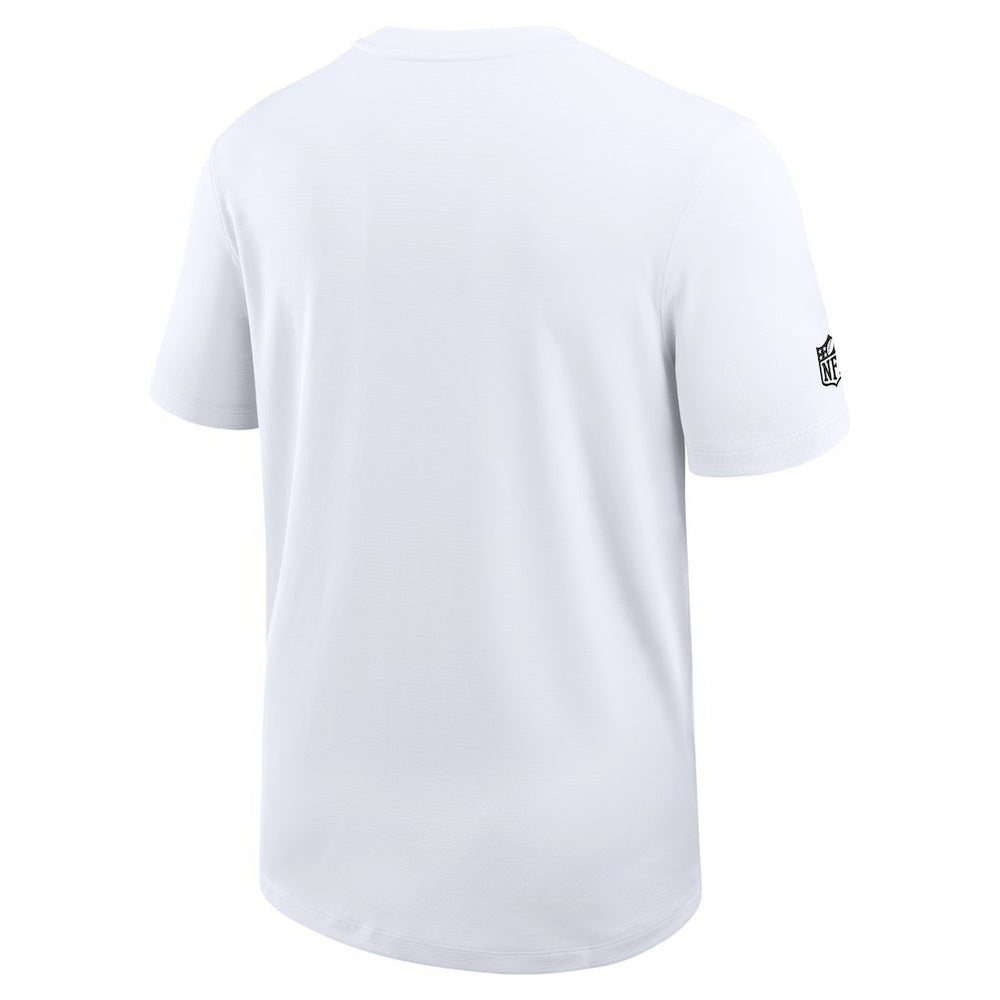 New Orleans Saints Sideline UV Dri-Fit Coach Shirt - White | Nike cheap